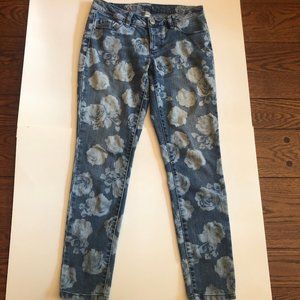 Lauren Conrad | Floral Jeans